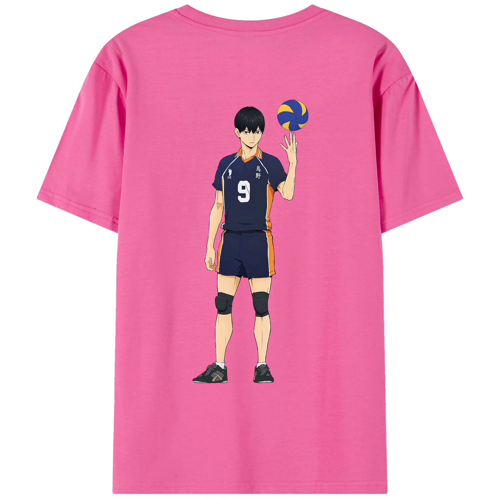 （画像用） ハイキュー!! Haikyu!! レディース半袖Tシャツ(バックプリント)